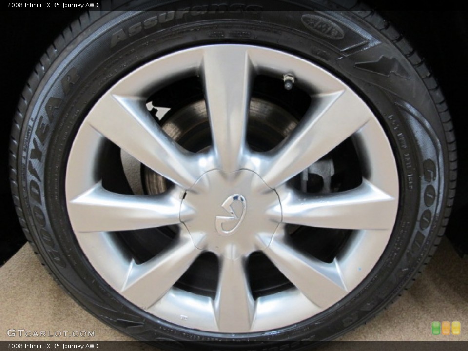 2008 Infiniti EX 35 Journey AWD Wheel and Tire Photo #76746230