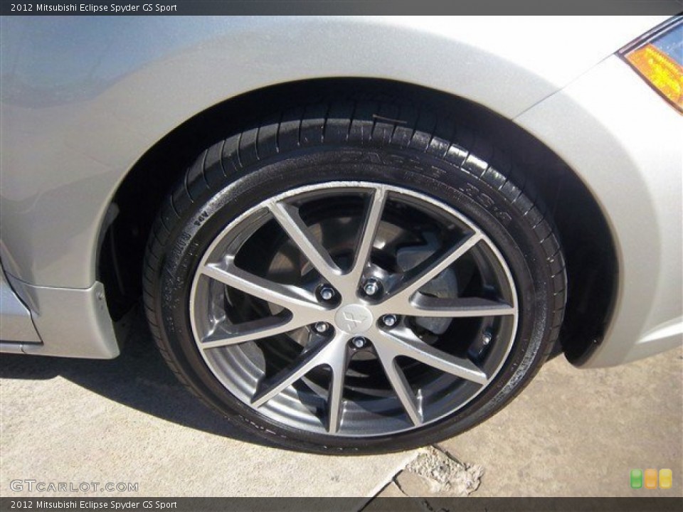 2012 Mitsubishi Eclipse Spyder GS Sport Wheel and Tire Photo #76747898
