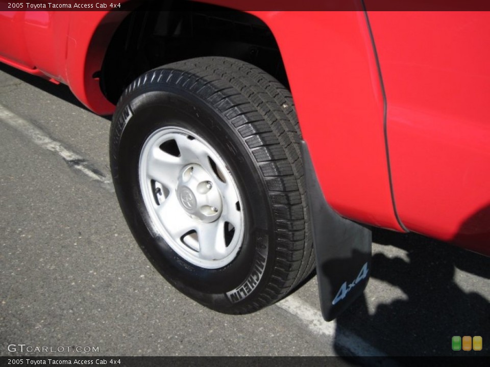 2005 Toyota Tacoma Access Cab 4x4 Wheel and Tire Photo #76750985