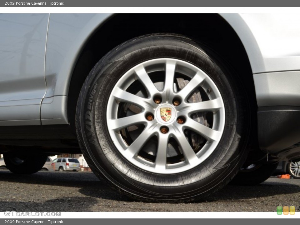 2009 Porsche Cayenne Tiptronic Wheel and Tire Photo #76755054