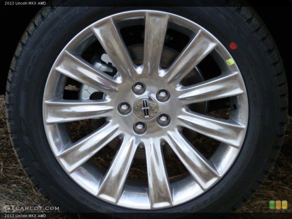 2013 Lincoln MKX AWD Wheel and Tire Photo #76764886
