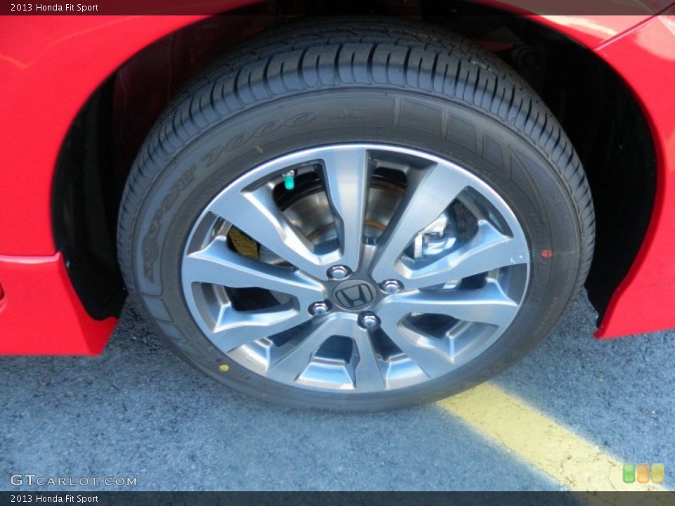 2013 Honda Fit Sport Wheel and Tire Photo #76771201