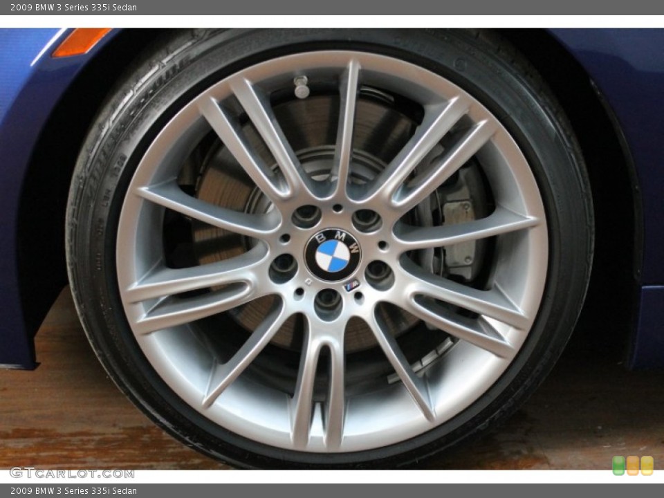 2009 BMW 3 Series 335i Sedan Wheel and Tire Photo #76776723