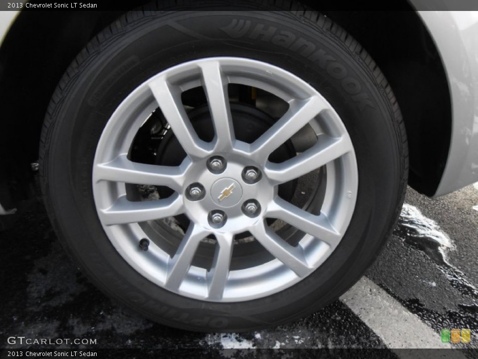 2013 Chevrolet Sonic LT Sedan Wheel and Tire Photo #76778453