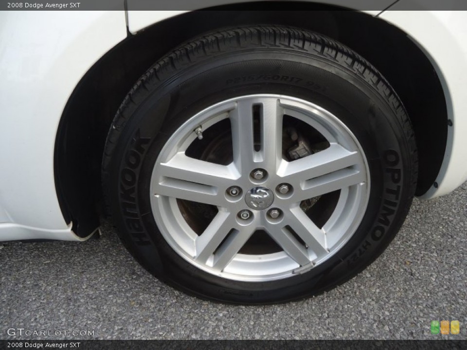 2008 Dodge Avenger SXT Wheel and Tire Photo #76779021