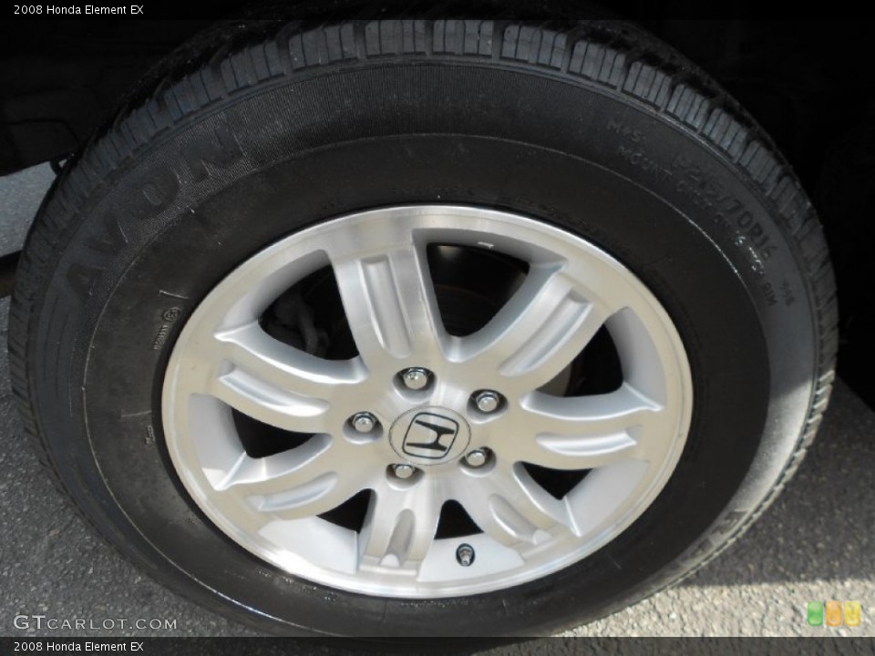 2008 Honda Element EX Wheel and Tire Photo #76779308