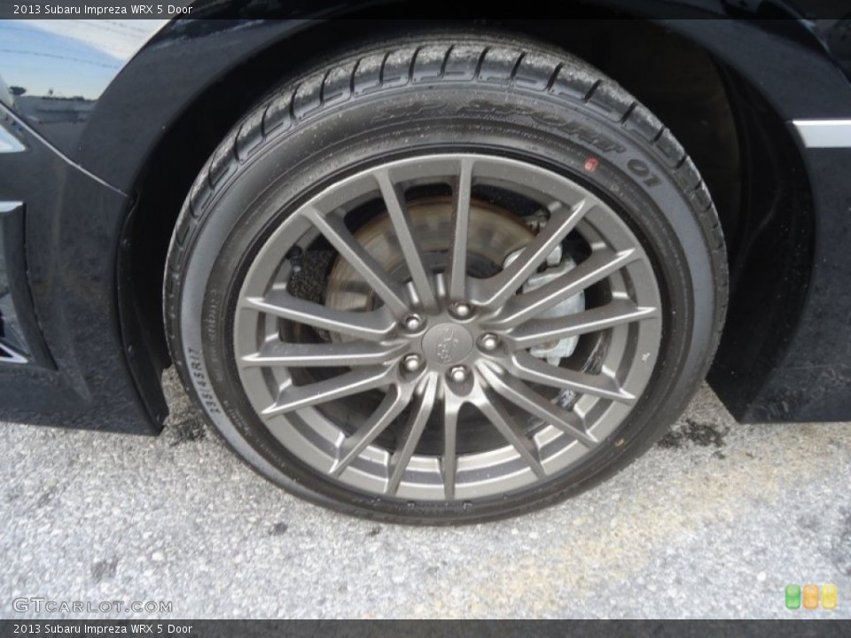 2013 Subaru Impreza WRX 5 Door Wheel and Tire Photo #76780484