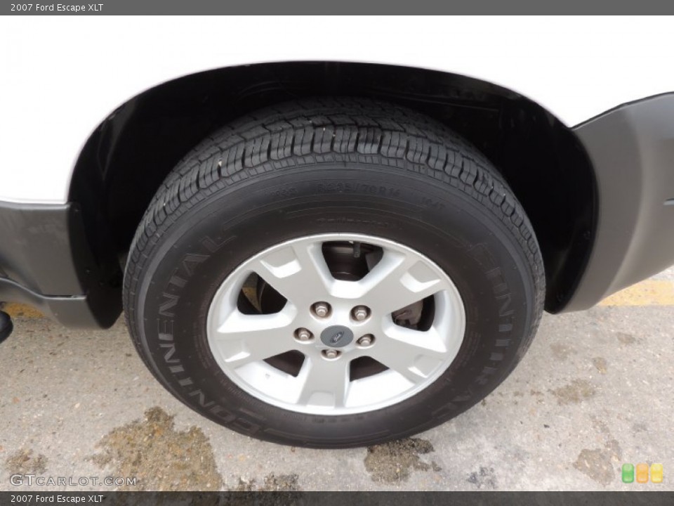 2007 Ford Escape XLT Wheel and Tire Photo #76781215