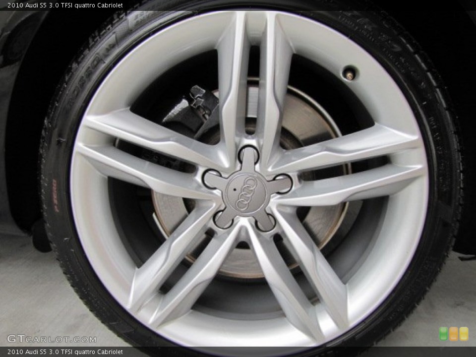 2010 Audi S5 3.0 TFSI quattro Cabriolet Wheel and Tire Photo #76781328