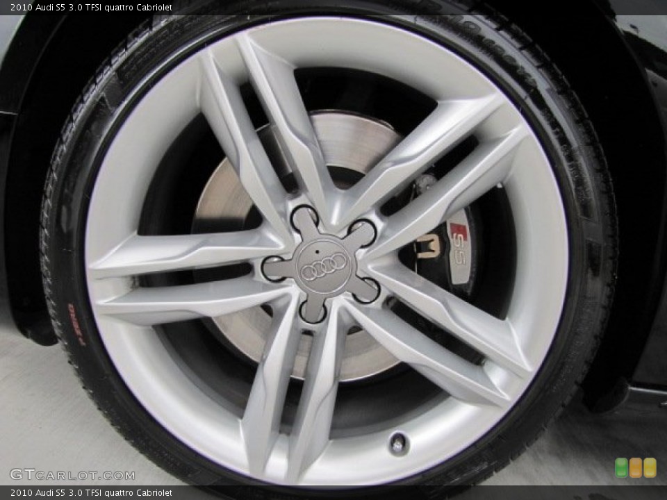 2010 Audi S5 3.0 TFSI quattro Cabriolet Wheel and Tire Photo #76781351