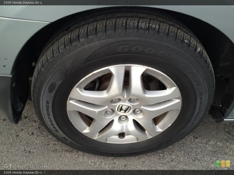 2006 Honda Odyssey EX-L Wheel and Tire Photo #76781524