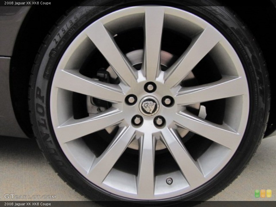 2008 Jaguar XK XK8 Coupe Wheel and Tire Photo #76782389
