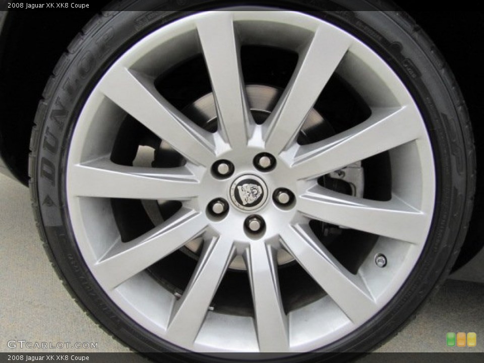 2008 Jaguar XK XK8 Coupe Wheel and Tire Photo #76782413