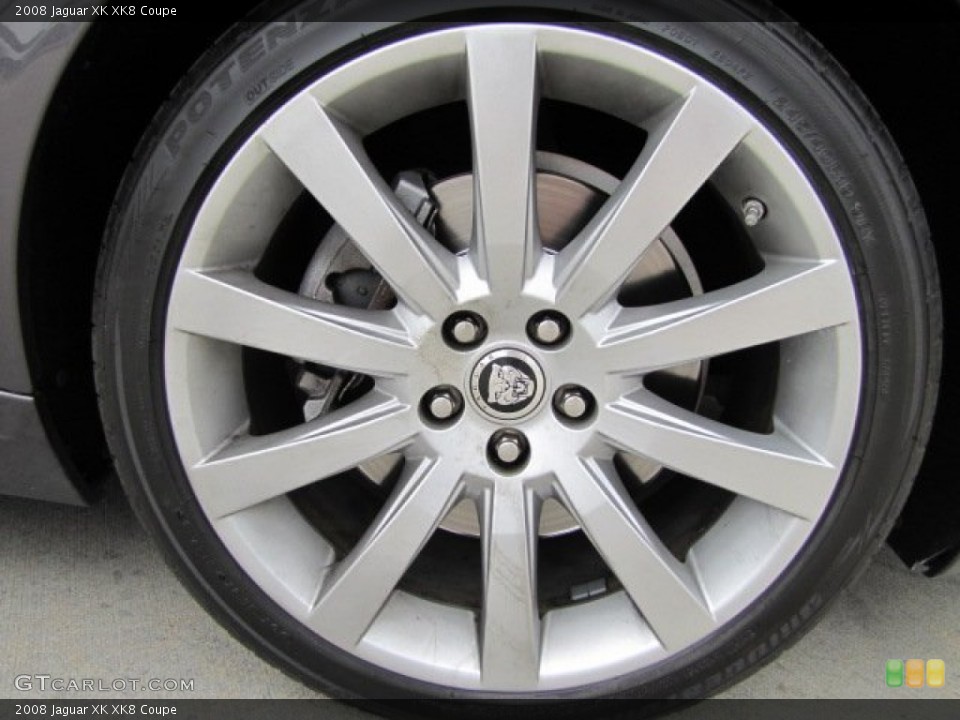 2008 Jaguar XK XK8 Coupe Wheel and Tire Photo #76782447