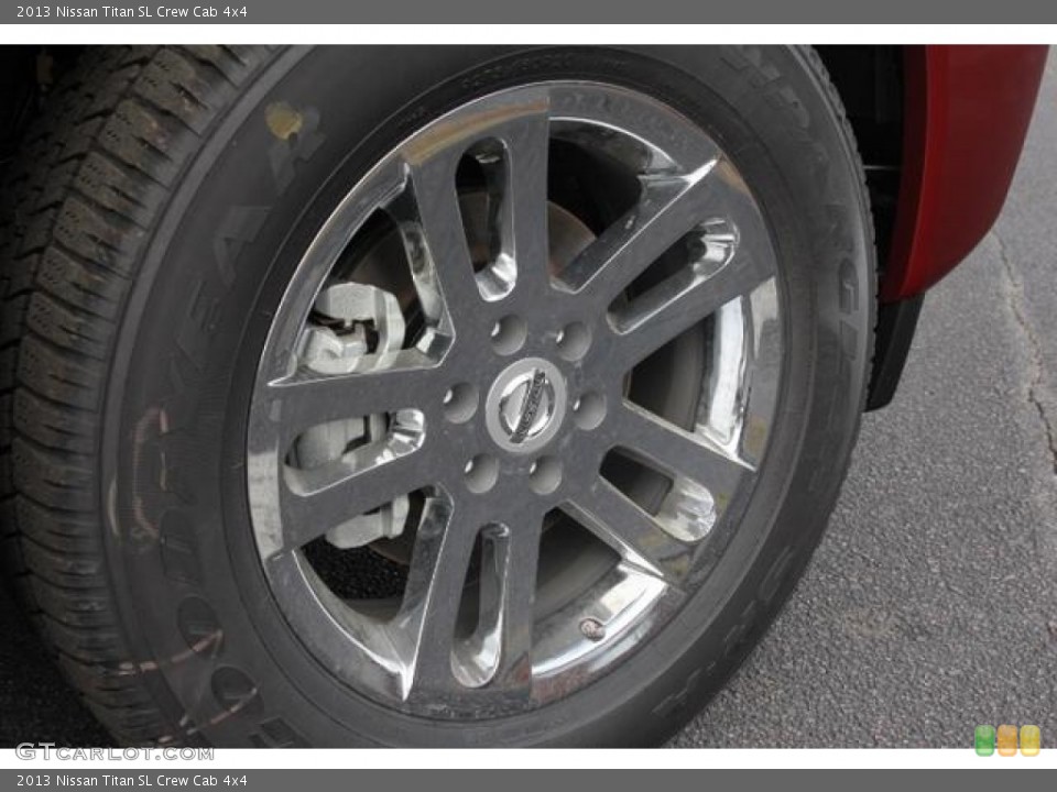 2013 Nissan Titan SL Crew Cab 4x4 Wheel and Tire Photo #76786806