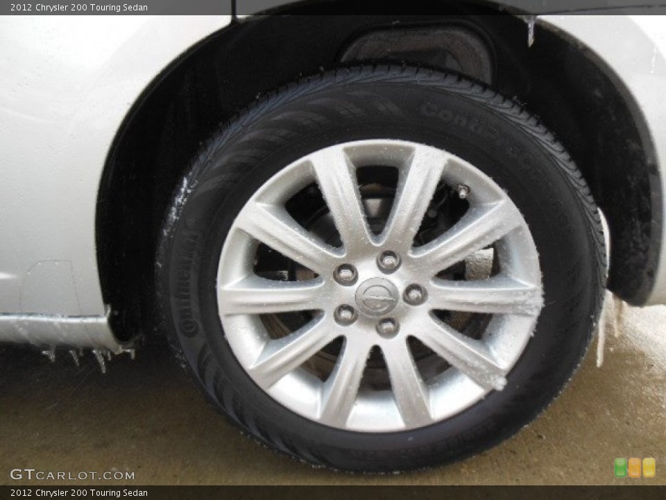 2012 Chrysler 200 Touring Sedan Wheel and Tire Photo #76788067