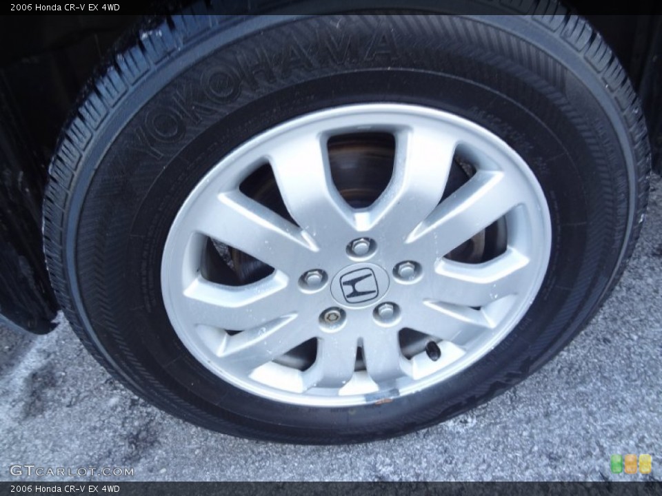 2006 Honda CR-V EX 4WD Wheel and Tire Photo #76790618