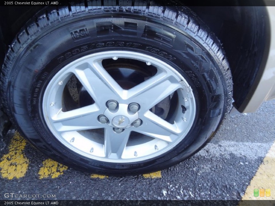 2005 Chevrolet Equinox LT AWD Wheel and Tire Photo #76791452