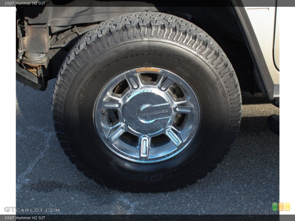 2007 Hummer H2 SUT Wheel and Tire Photo #76795112