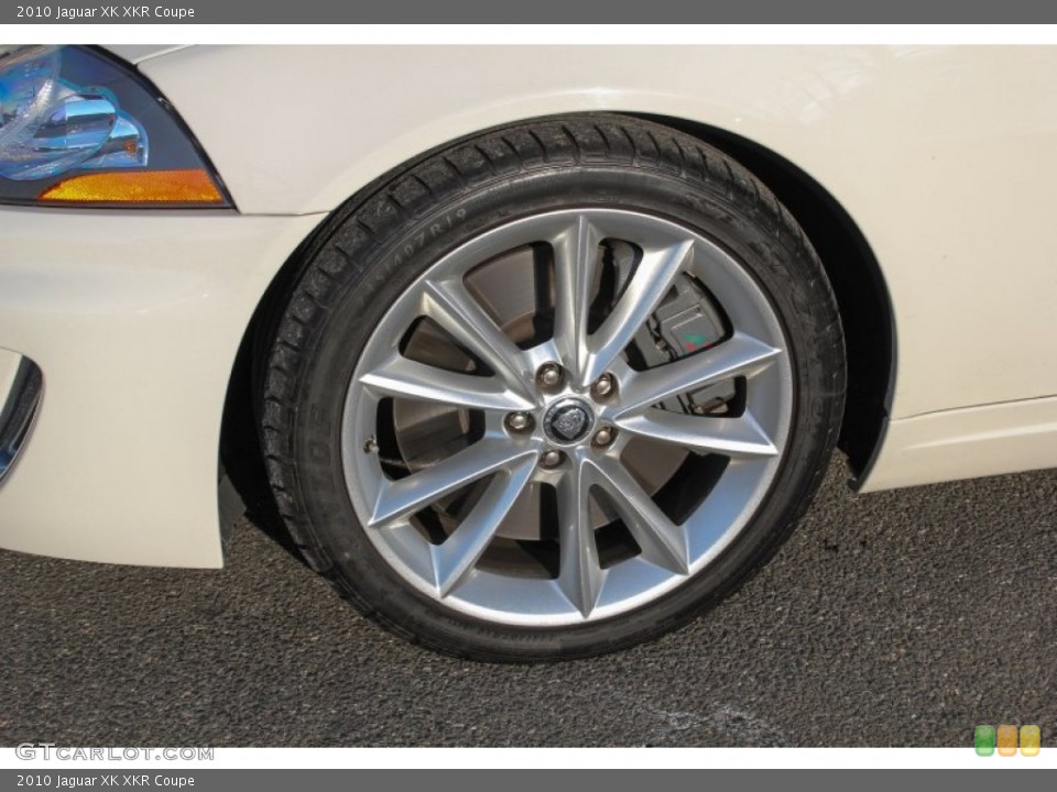 2010 Jaguar XK XKR Coupe Wheel and Tire Photo #76795736
