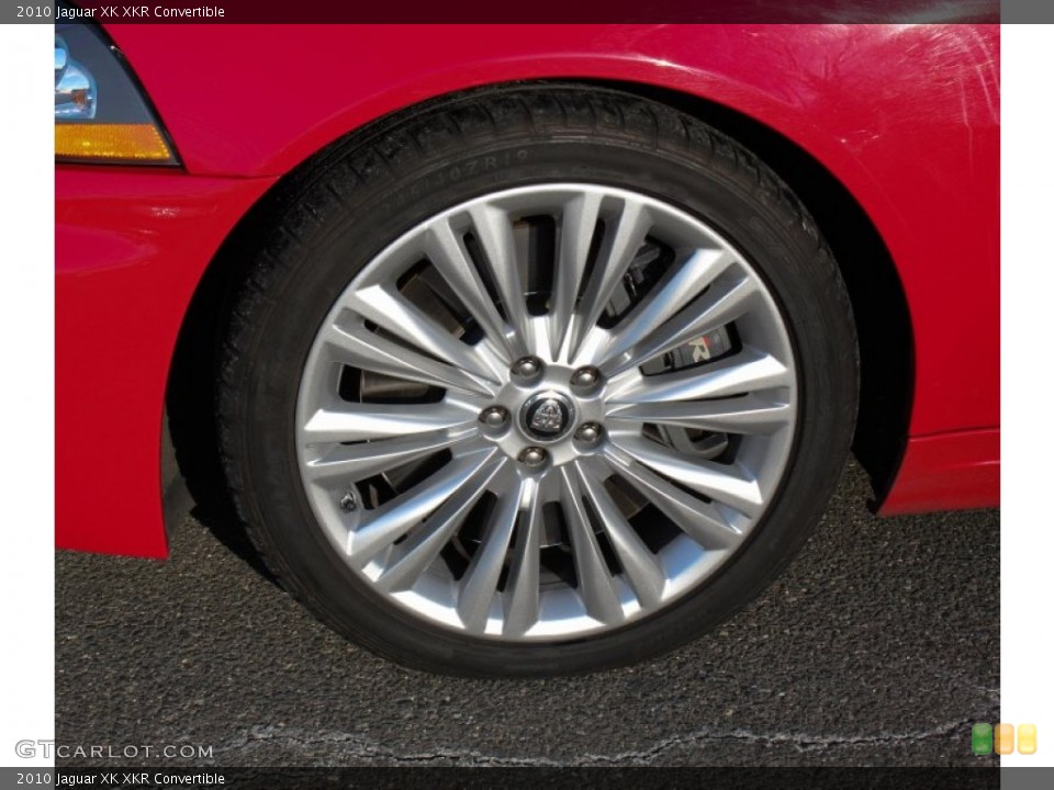 2010 Jaguar XK XKR Convertible Wheel and Tire Photo #76796267