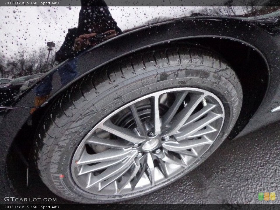 2013 Lexus LS 460 F Sport AWD Wheel and Tire Photo #76798783