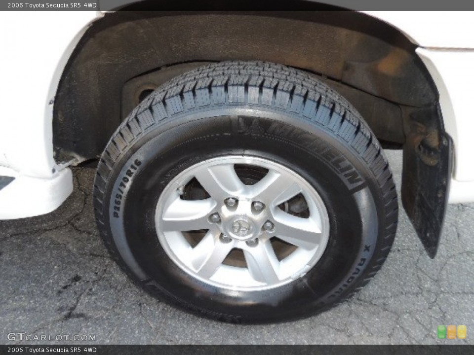 2006 Toyota Sequoia SR5 4WD Wheel and Tire Photo #76800563