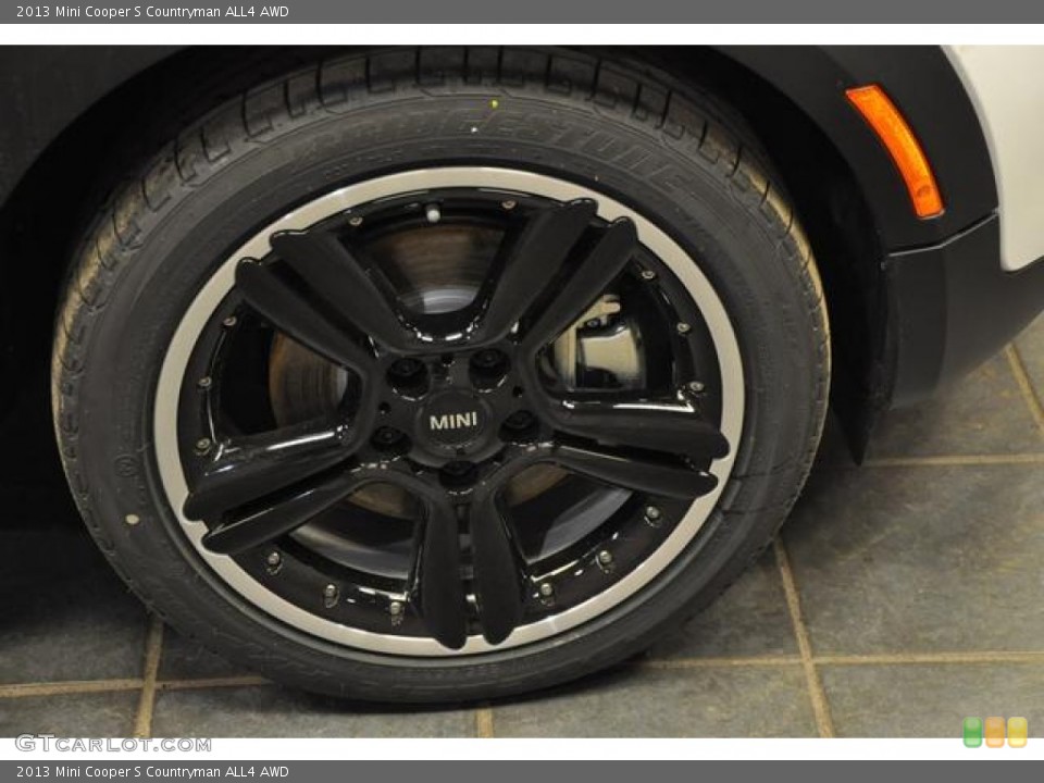 2013 Mini Cooper S Countryman ALL4 AWD Wheel and Tire Photo #76800575