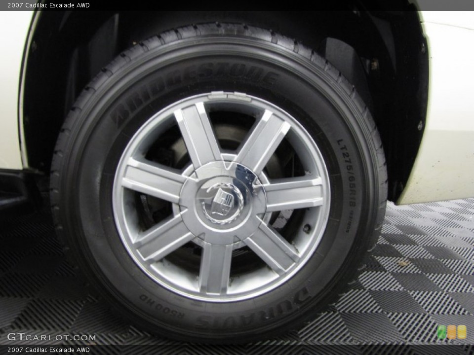2007 Cadillac Escalade AWD Wheel and Tire Photo #76802608
