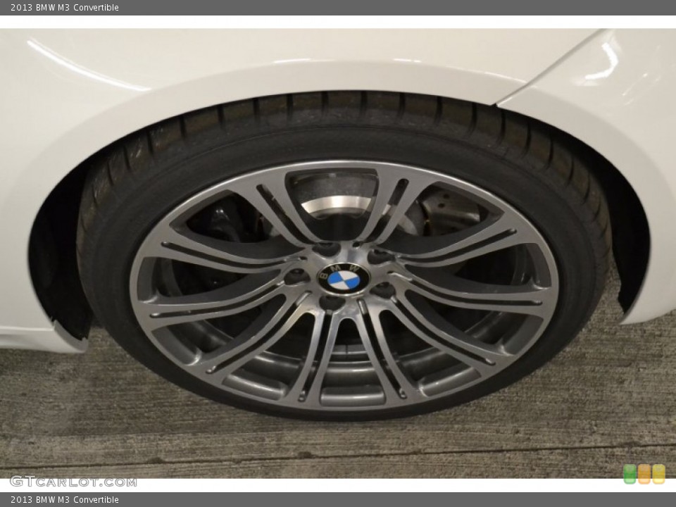 2013 BMW M3 Convertible Wheel and Tire Photo #76805382