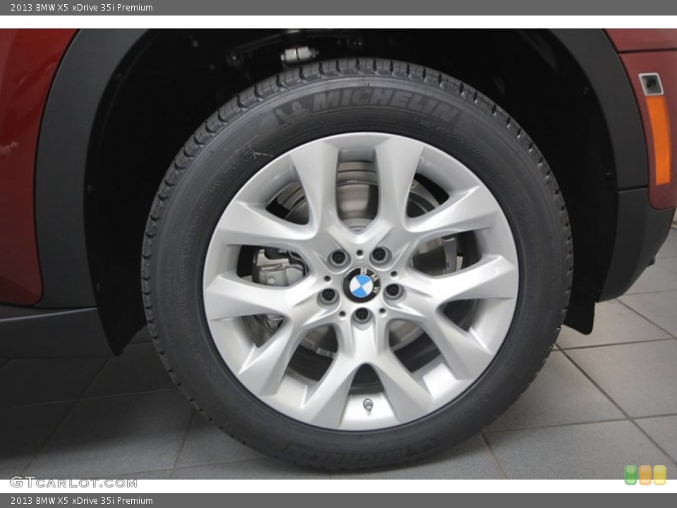 2013 BMW X5 xDrive 35i Premium Wheel and Tire Photo #76806840