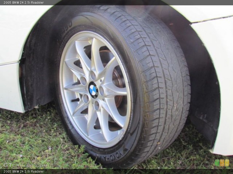 2005 BMW Z4 2.5i Roadster Wheel and Tire Photo #76807489