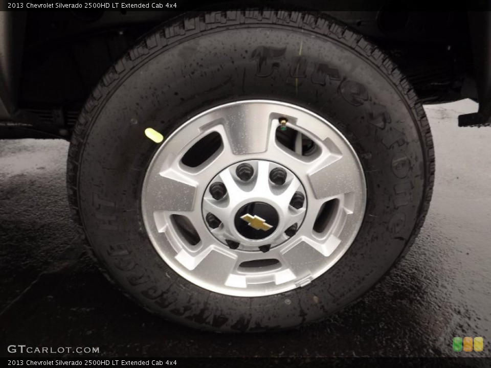 2013 Chevrolet Silverado 2500HD LT Extended Cab 4x4 Wheel and Tire Photo #76809207