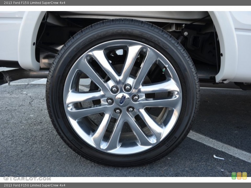 2013 Ford F150 Limited SuperCrew 4x4 Wheel and Tire Photo #76809318