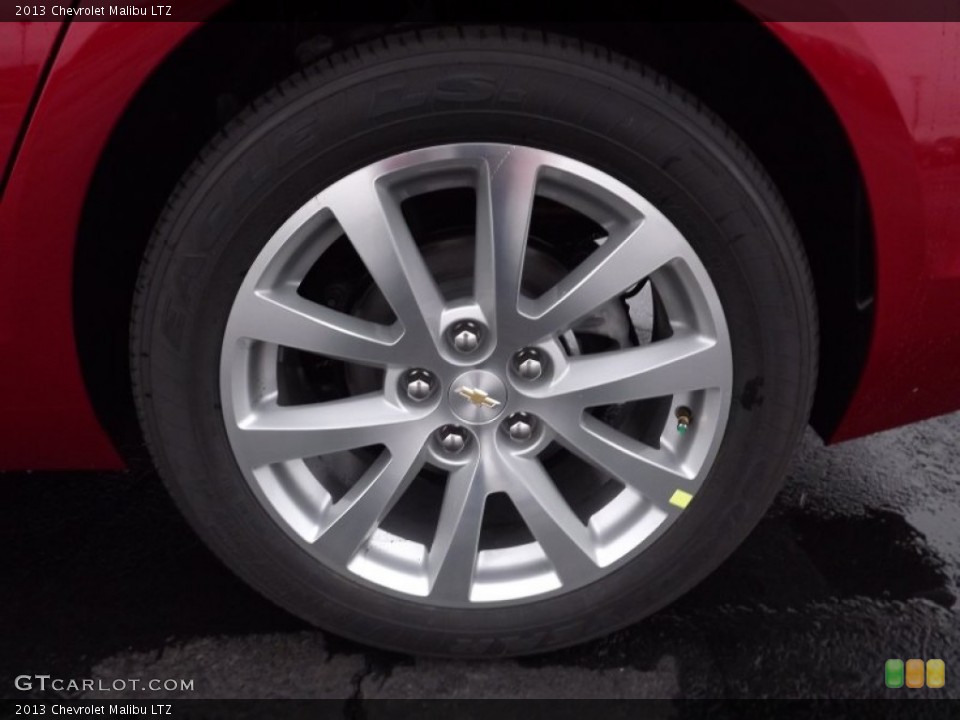 2013 Chevrolet Malibu LTZ Wheel and Tire Photo #76811612