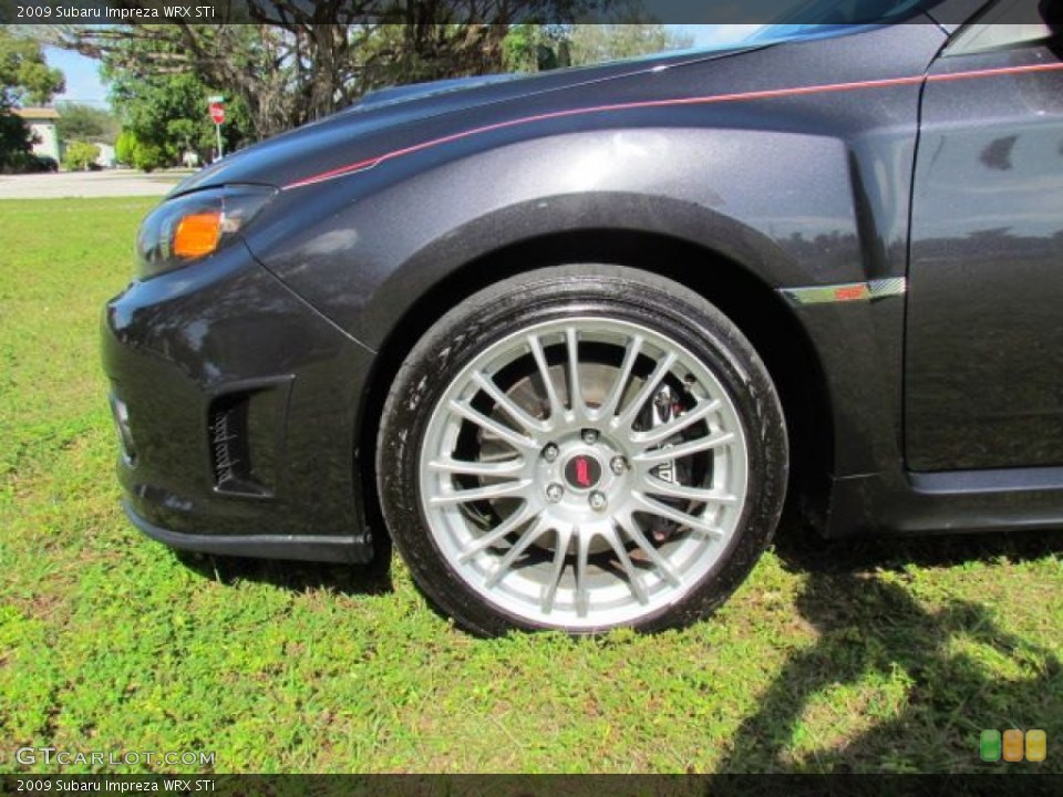 2009 Subaru Impreza WRX STi Wheel and Tire Photo #76812828