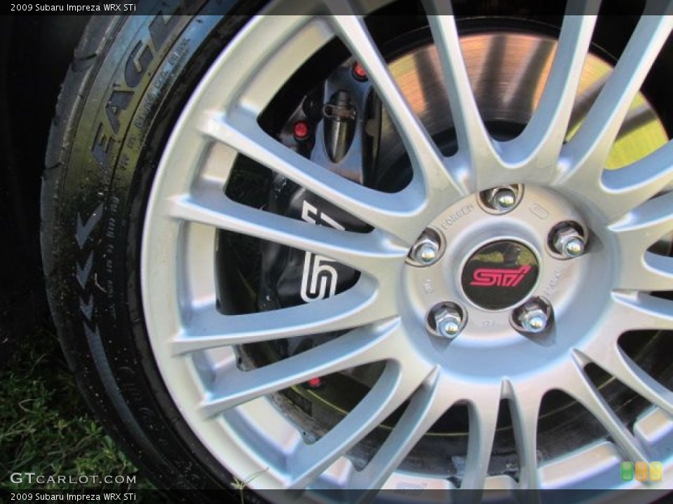 2009 Subaru Impreza WRX STi Wheel and Tire Photo #76812930