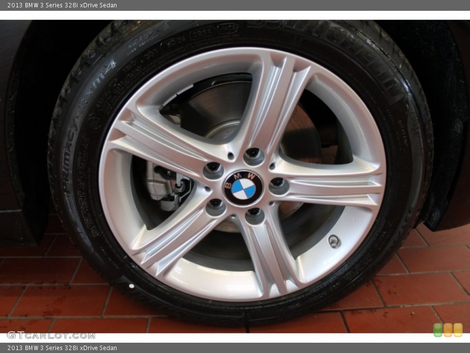 2013 BMW 3 Series 328i xDrive Sedan Wheel and Tire Photo #76813170