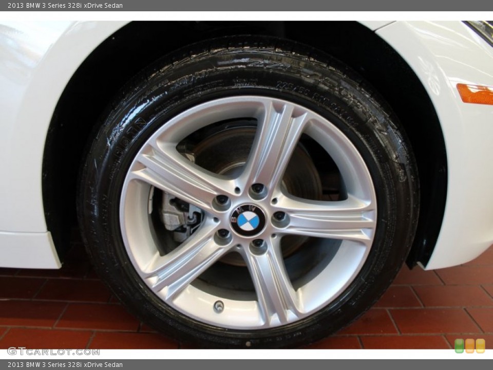 2013 BMW 3 Series 328i xDrive Sedan Wheel and Tire Photo #76814656