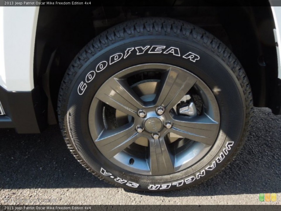 2013 Jeep Patriot Oscar Mike Freedom Edition 4x4 Wheel and Tire Photo #76815552