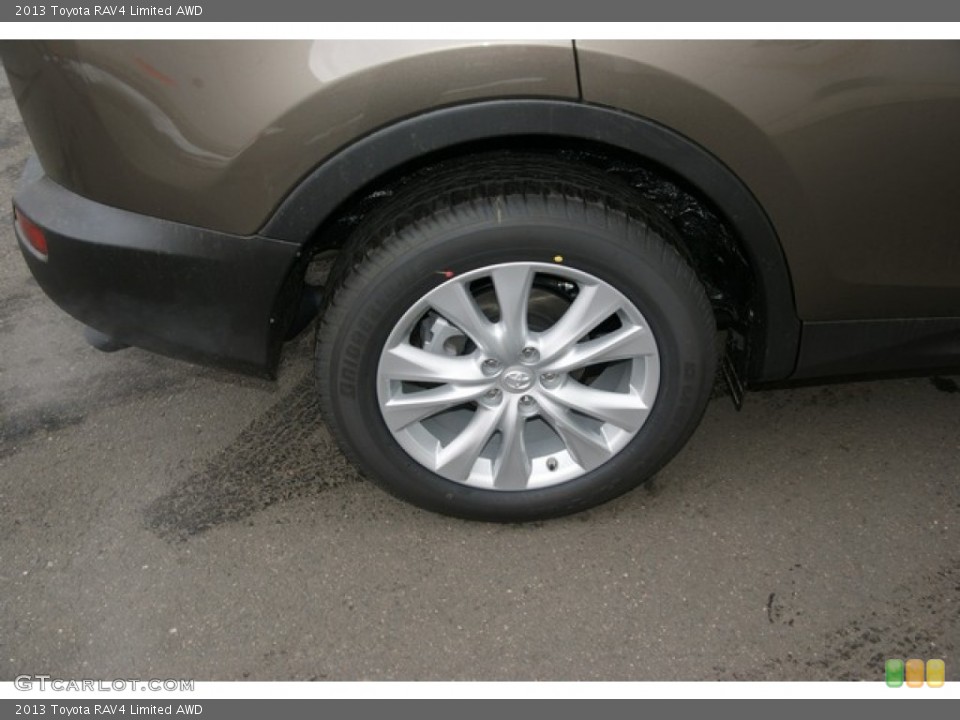2013 Toyota RAV4 Limited AWD Wheel and Tire Photo #76815804