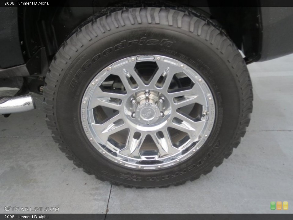 2008 Hummer H3 Custom Wheel and Tire Photo #76818891