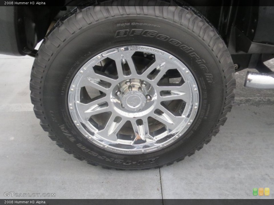 2008 Hummer H3 Custom Wheel and Tire Photo #76818912