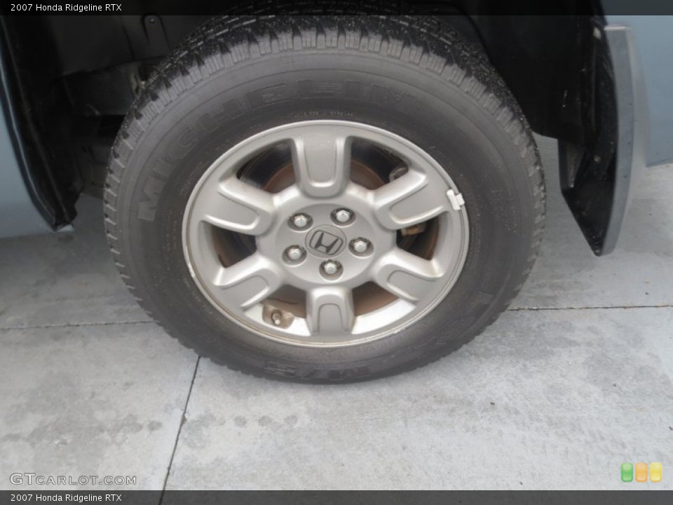 2007 Honda Ridgeline RTX Wheel and Tire Photo #76820019