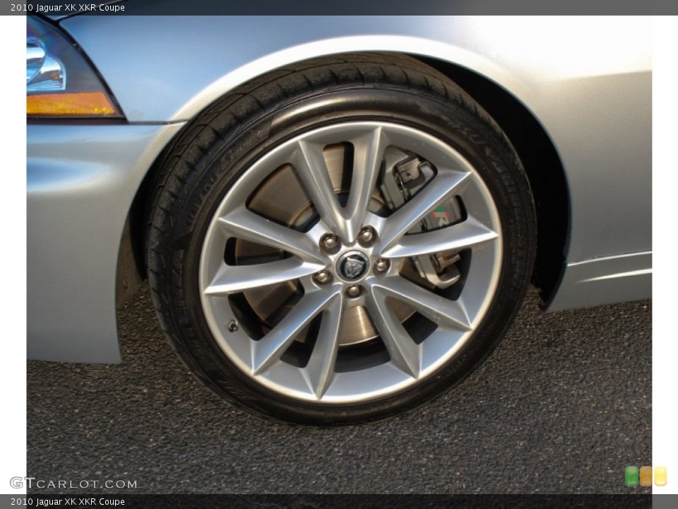 2010 Jaguar XK XKR Coupe Wheel and Tire Photo #76820101