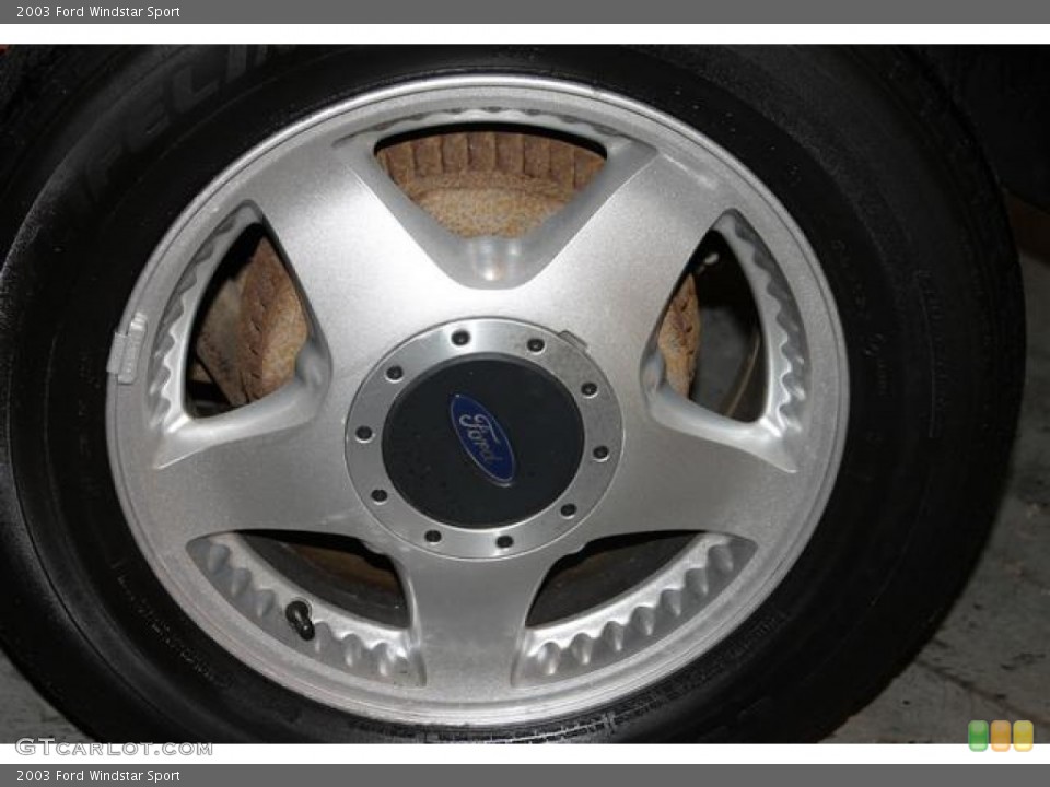 2003 Ford Windstar Sport Wheel and Tire Photo #76820733