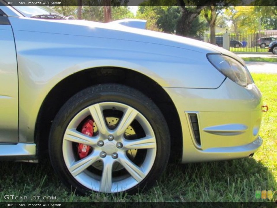2006 Subaru Impreza WRX Sedan Wheel and Tire Photo #76821087