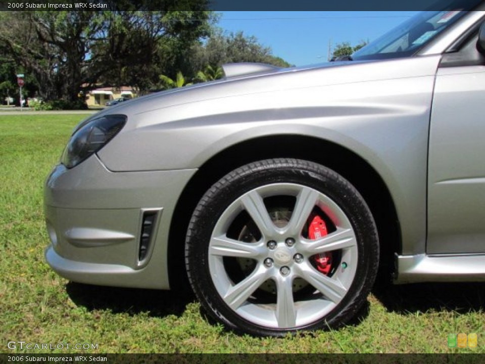 2006 Subaru Impreza WRX Sedan Wheel and Tire Photo #76821130