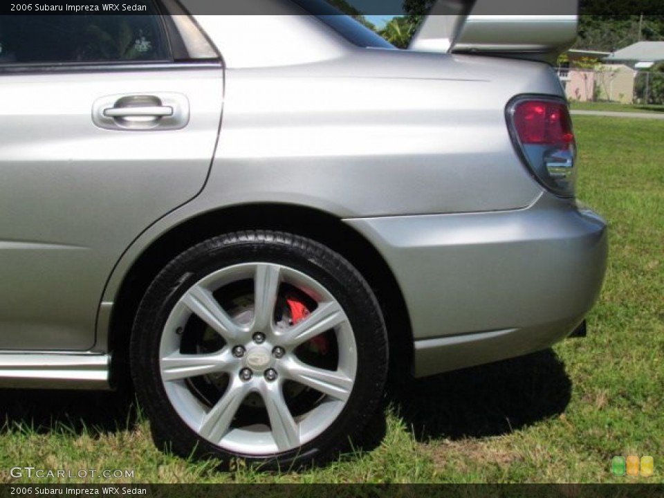 2006 Subaru Impreza WRX Sedan Wheel and Tire Photo #76821276