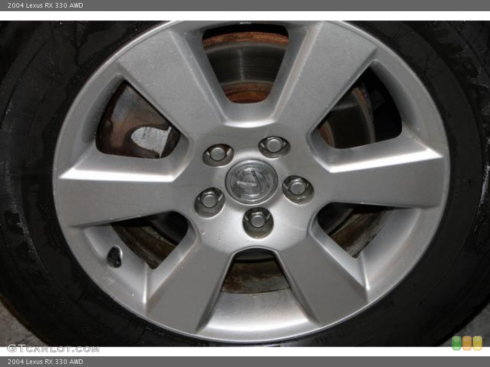 2004 Lexus RX 330 AWD Wheel and Tire Photo #76822650